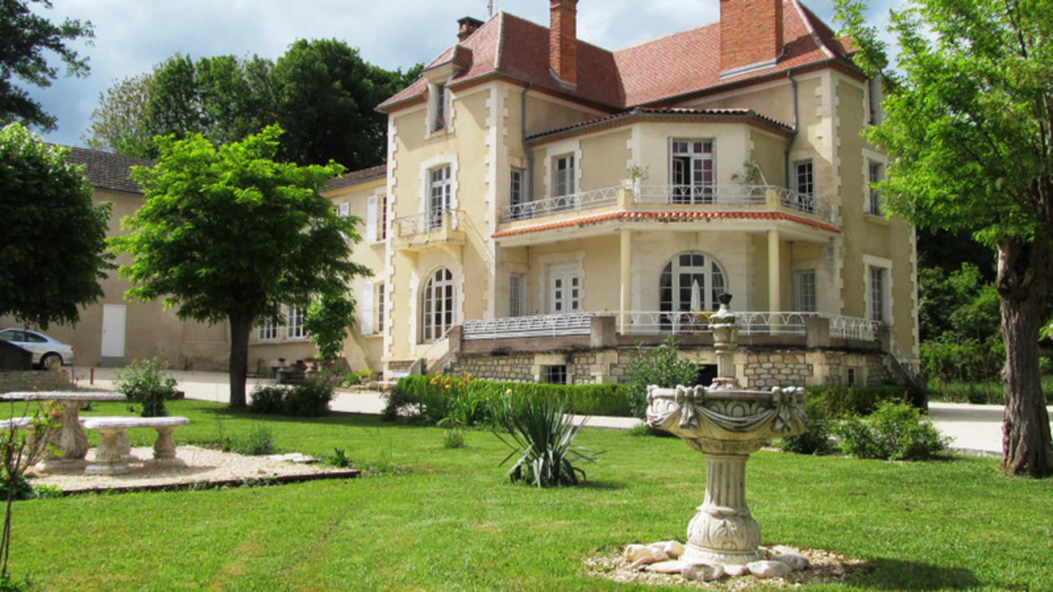 maison domaine jardin